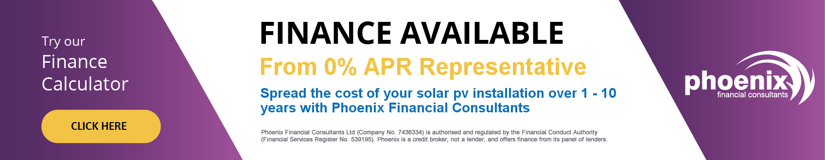 Solar Panels Finance Calculator