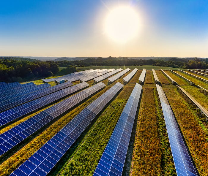 Solar Panels Farm